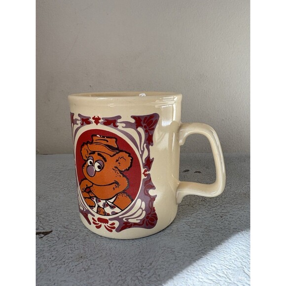 Vintage 1978 Fozzie Bear Mug The Muppet Show Jim Henson Kiln Craft Made England - Picture 9 of 11